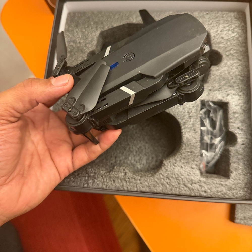 Foldable Black Drone Camera Strap